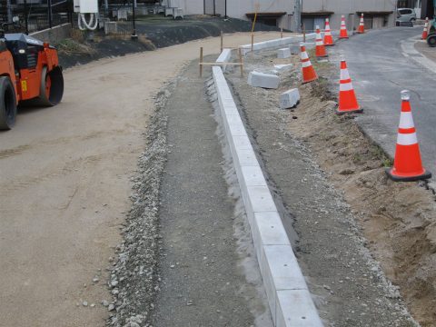道路工事の現場(イメージ)