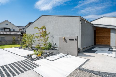 外構工事の現場（イメージ）