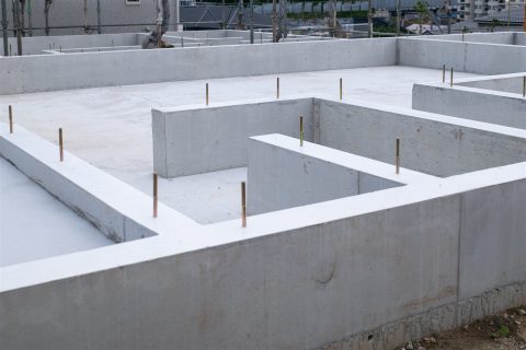 新築工事の現場(イメージ)